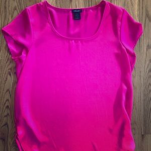 Stoosh Hot Pink Blouse
